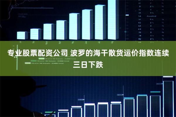 专业股票配资公司 波罗的海干散货运价指数连续三日下跌