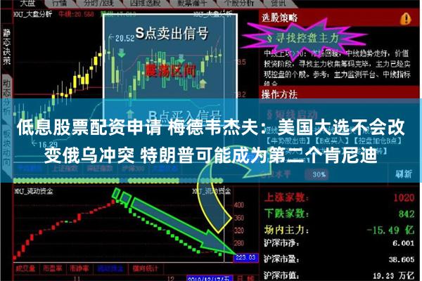 低息股票配资申请 梅德韦杰夫：美国大选不会改变俄乌冲突 特朗普可能成为第二个肯尼迪